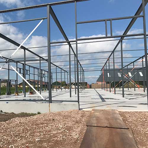 Nieuwbouw in Leek.