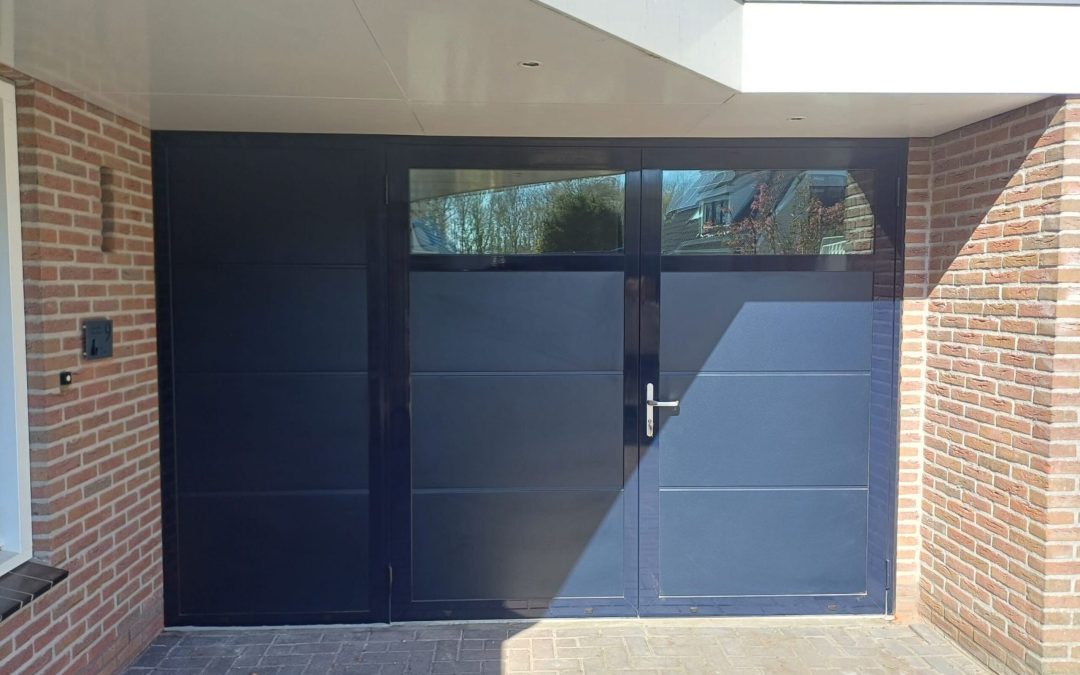 Luxeline-twin deur met vast paneel