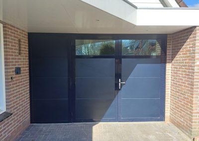 Luxeline-twin deur met vast paneel